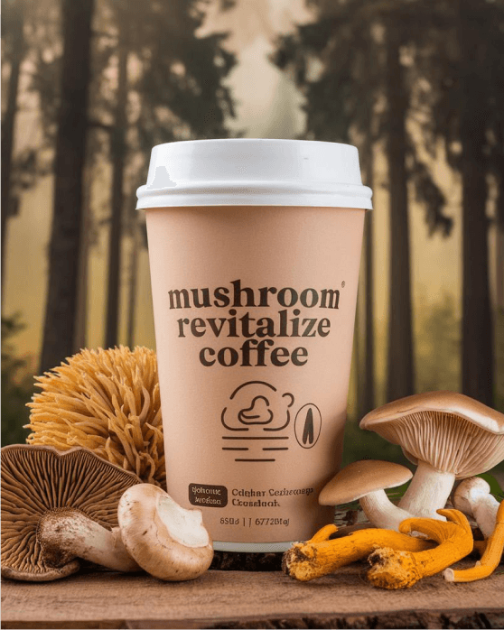 mushroom revitalize coffee